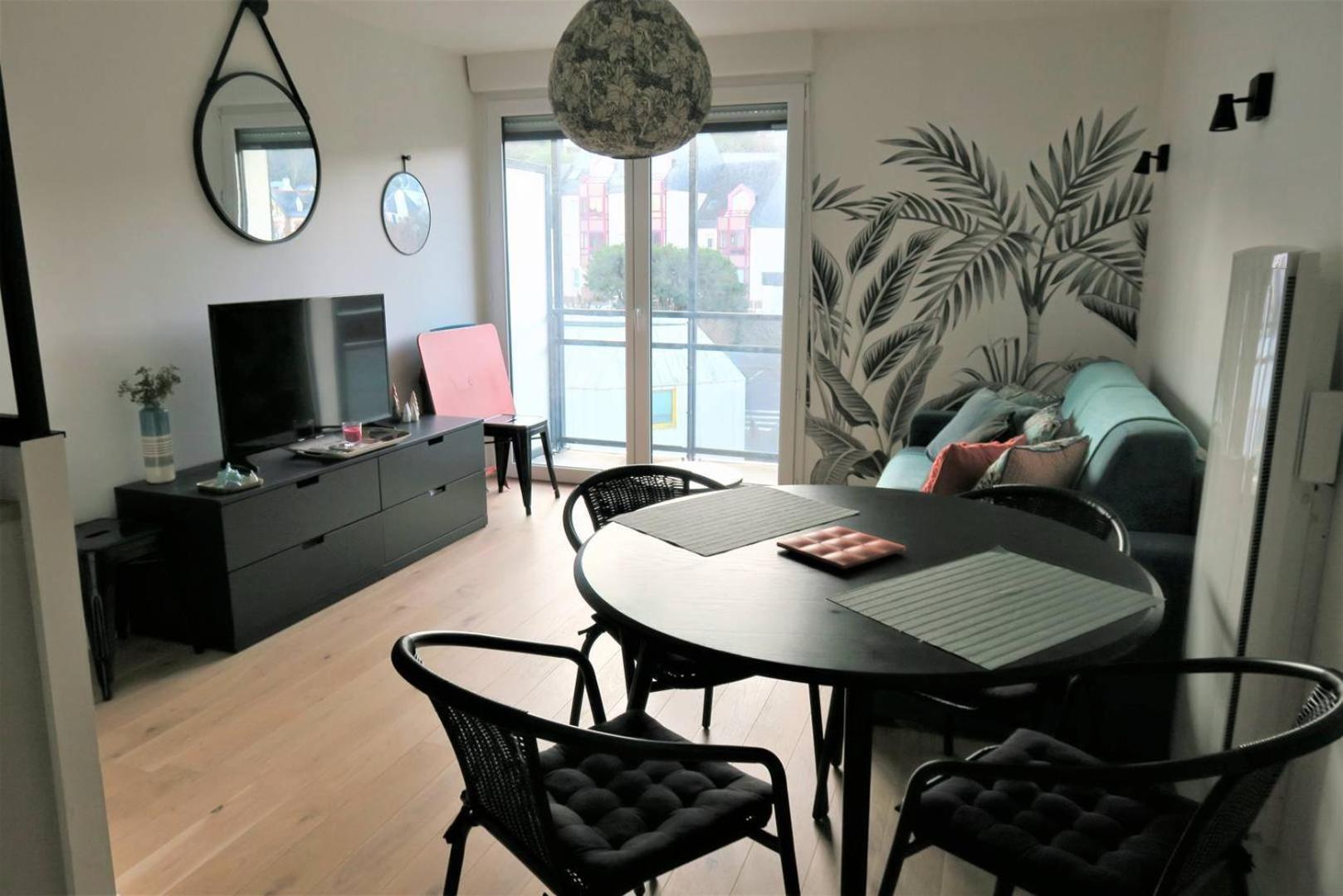 Bel Appartement neuf plage de Trestraou à PERROS-GUIREC - Ref 862 Extérieur photo
