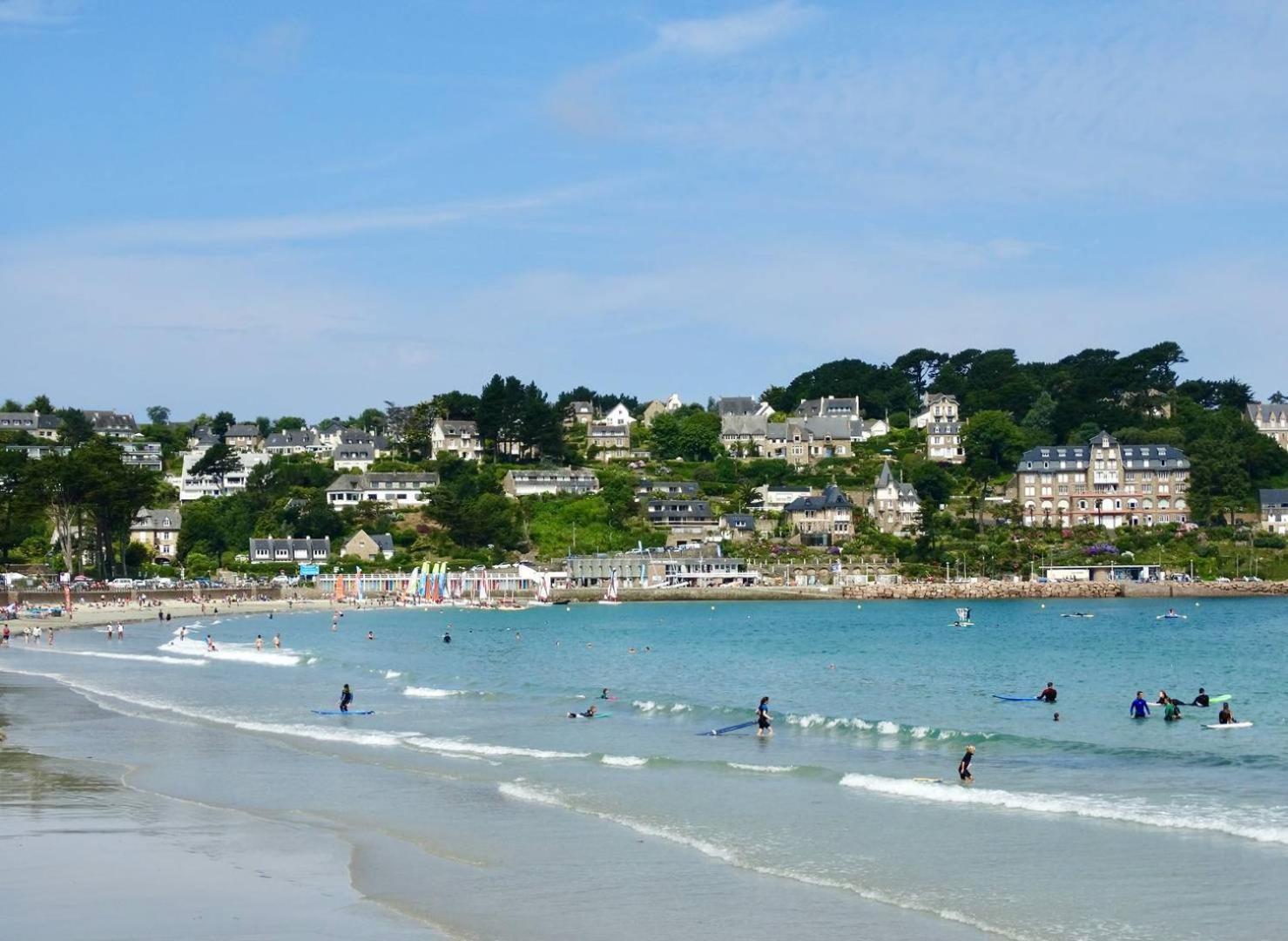 Bel Appartement neuf plage de Trestraou à PERROS-GUIREC - Ref 862 Extérieur photo